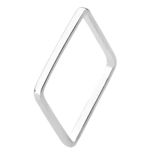 Anel de Prata Quadrado