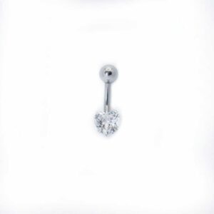 Piercing De Prata Para Umbigo